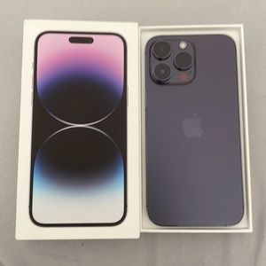 iPhone 14 pro max purple 128gbs
